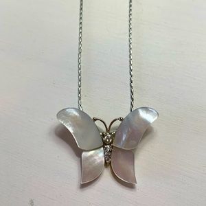 Shell Butterfly Necklace